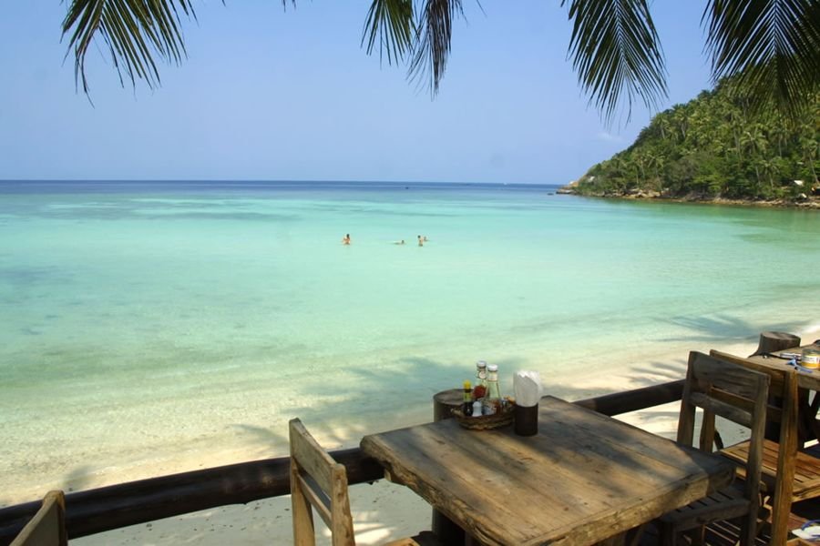 Haad Salad, strand in Koh Phangan, Thailand