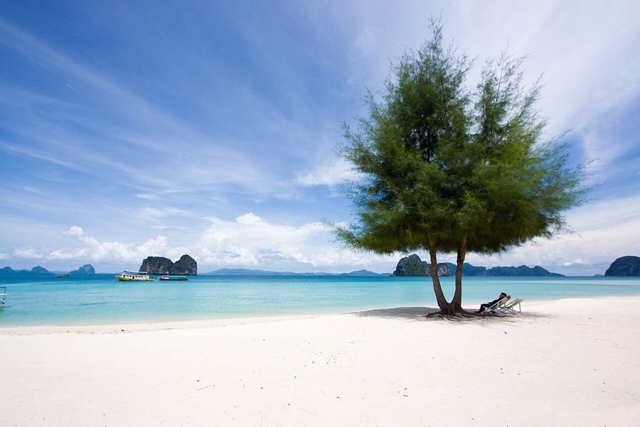Koh Ngai (Koh Hai), strand in Koh Ngai, Thailand