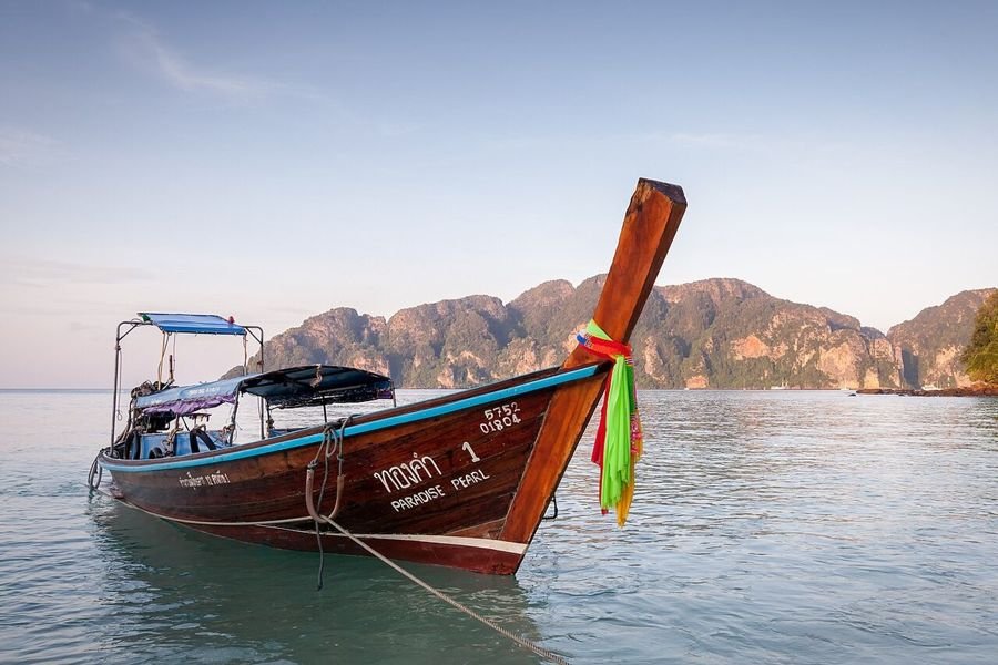 Long Beach (Hat Yao), Phi Phi, strand in Koh Phi Phi Don, Thailand