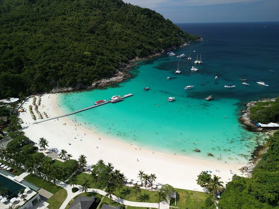 Patok Bay / Siam Bay (Koh Racha Yai), strand in Koh Racha Yai (Phuket), Thailand