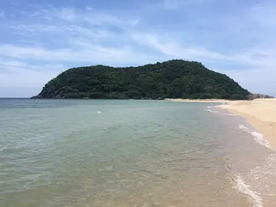Koh Ma vanaf Mae Haad, Koh Phangan