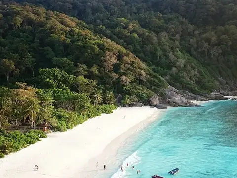 Donald Duck Bay in the Similan Islands