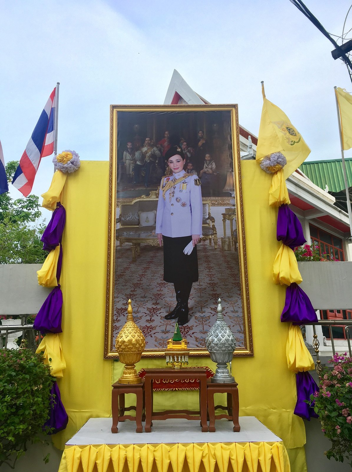 Queen Suthida (photo: Pitt, CC BY-SA 4.0, Wikimedia Commons)