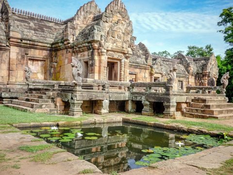 Khmer-tempel Prasat Phanom Rung in Buriram