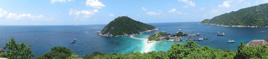 Koh Nang Yuan, eiland in Surat Thani, Thailand