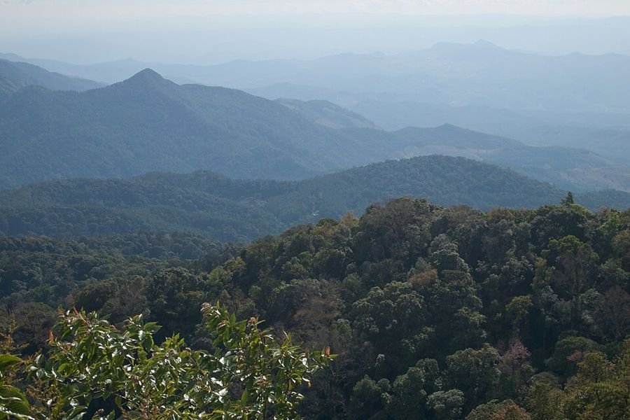 Doi Inthanon Nationaal Park, Chiang Mai, Thailand
