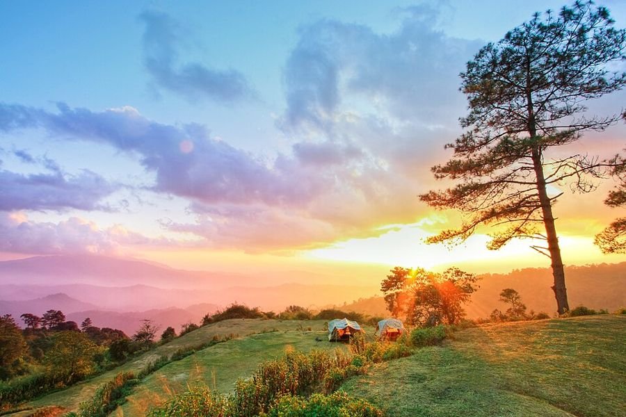 Huai Nam Dang Nationaal Park, Chiang Mai, Mae Hong Son, Thailand