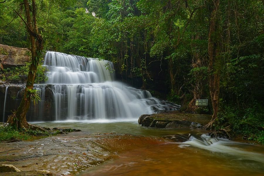 Pang Sida waterval, Sa Kaeo, Thailand