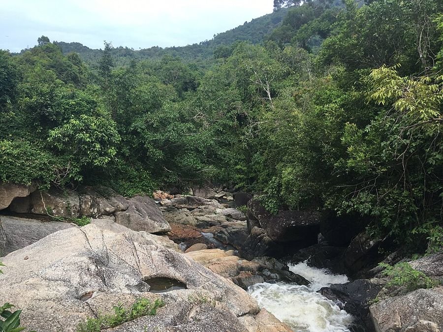 Than Sadet waterval, Surat Thani, Thailand