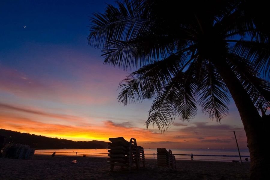 Kee Sky Lounge, rooftopbar in Phuket – foto van de omgeving