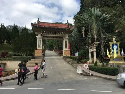 Entrance to the Piyamit Tunnels, Betong, Yala, Thailand