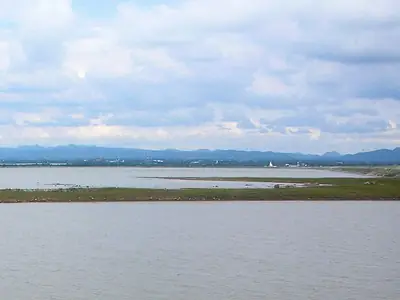 The Dong Phaya Yen Mountains seen east of Pa Sak Cholasit Dam