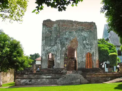 Phra Narai Ratcha Nivet, palace of King Narai, Lopburi, Thailand