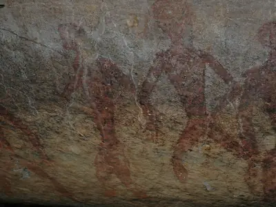 Tham Khon, Hoehle der Menschen, Pru Phrabat Historical Park, Udon Thani, Thailand