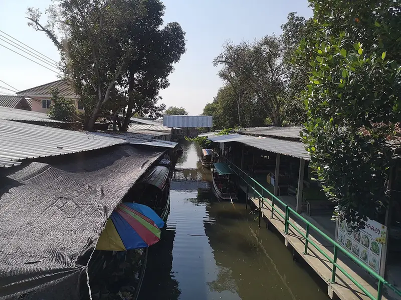 Drijvende markt Khlong Lat Mayom, Bangkok