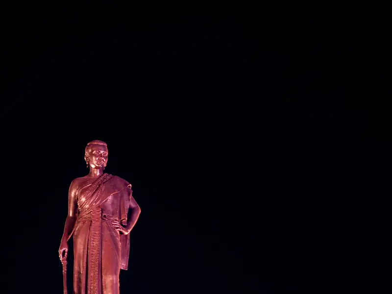 This is a photo of a monument in Thailand identified by the ID