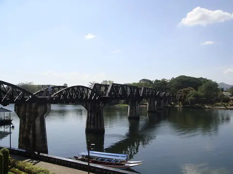 Bridge of the River Kwai, Kanchanaburi, Thailand