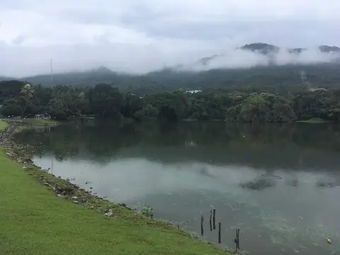 The Ang Kaew reservoir at Chiang Mai University.