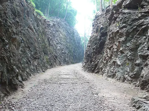 Hellfire Pass of Death Railway, Kanchanaburi, Thailand.