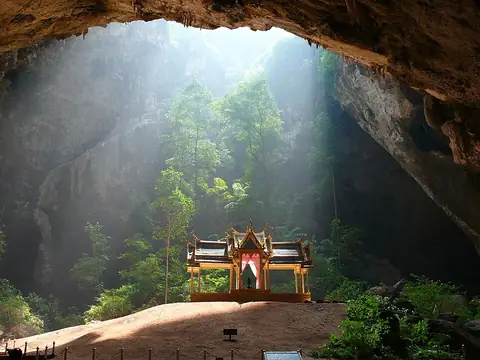 Phraya Nakhon Cave in Khao Sam Roi Yot National Park, Prachuap Khiri Khan, Thailand.