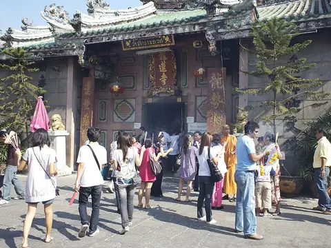 Wat Mangkon Kamalawat, Bangkok, Thailand