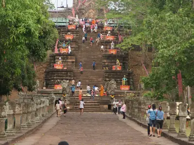 Processieweg naar het heiligdom, Prasat Phanom Rung